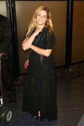 Sasha Pieterse - Arriving at LAX Airport in Los Angeles, June 2016