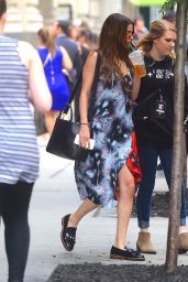 Selena Gomez Cute Outfit Ideas - Outside Her Hotel in New York City 6/1/2016