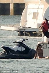 Selena Gomez on a Yacht in Miami 6/13/2016