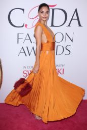 Shanina Shaik – CFDA Fashion Awards in Hammerstein Ballroom, New York City 6/6/2016