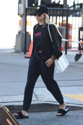 Sofia Richie Street Style - Arrives at JFK Airport in NYC 6/20/2016