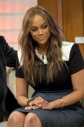 Tyra Banks - Appears On Good Morning Britain 6/28/2016