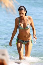 Alessandra Ambrosio in Bikini on Mykonos, Greece 7/13/2016 