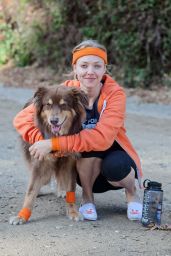 Amanda Seyfried - With her Australian Shepherd Dog Finn, as she Campaigns to Save the Lives of Shelter Pets, June 2016