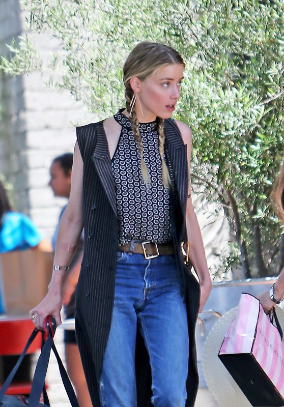 Amber Heard - Out in Los Angeles 7/12/2016 • CelebMafia