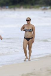 Amy Schumer in a Bikini at a Beach in Hawaii 7/16/2016