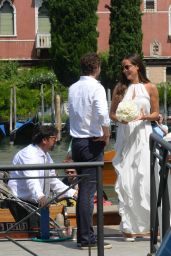 Ana Ivanovic - Getting Married to Bastian Schweinsteiger at Venice City Hall, Italy 07/12/2016