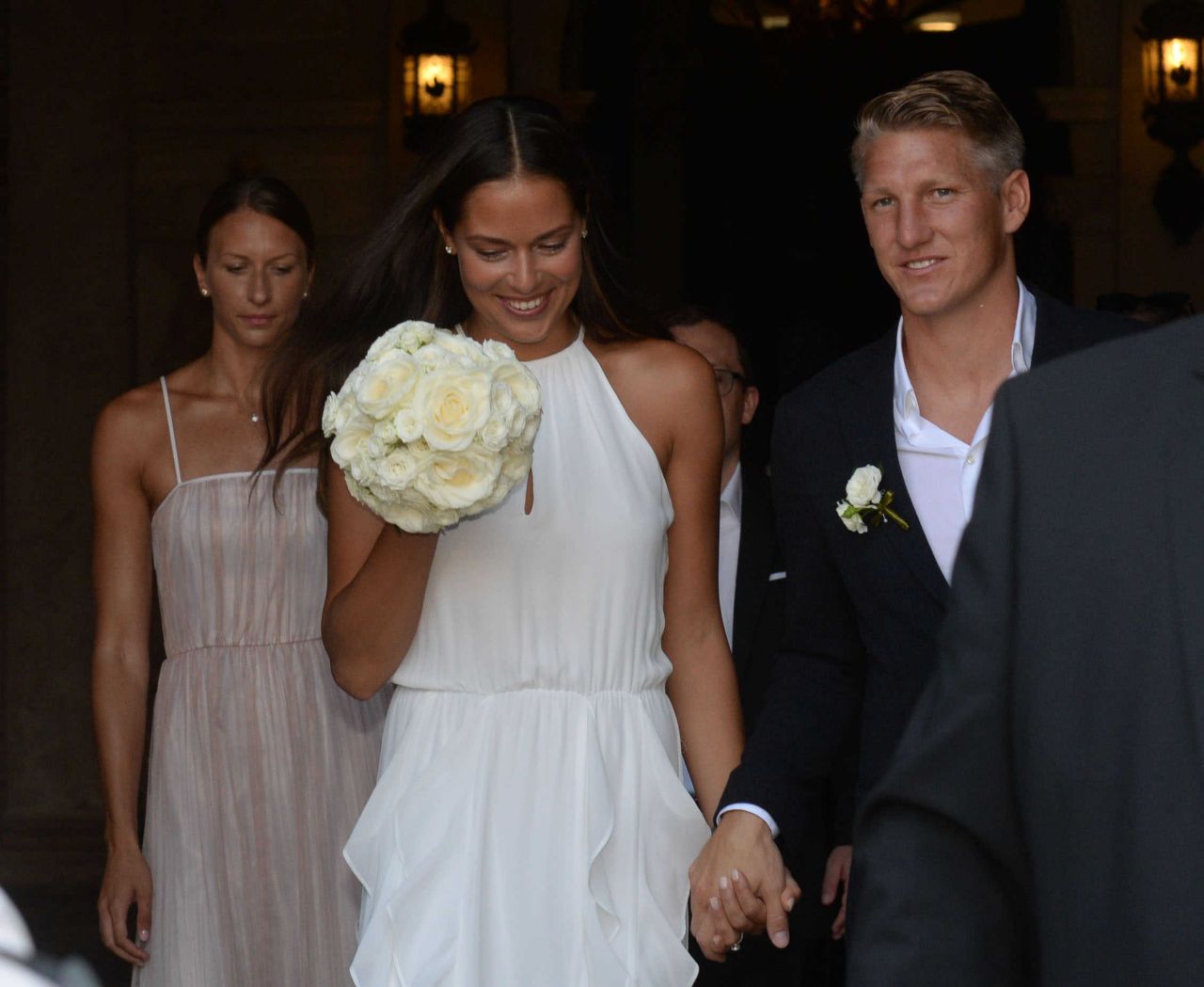 Ana Ivanovic - Getting Married to Bastian Schweinsteiger at Venice City