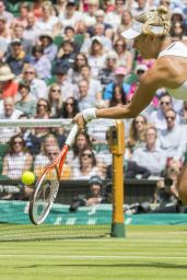 Angelique Kerber - Wimbledon Tennis Championships in London - Quarterfinals