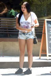 Ariel Winter in Jeans Shorts - Out For Lunch in Studio City 07/28/2016 