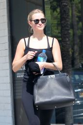 Ashlee Simpson - Leaving Tracy Anderson Gym Los Angeles 7/1/2016 
