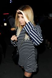 Ashley Tisdale at a Selena Gomez Concert in Los Angeles, July 2016
