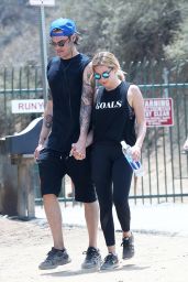 Ashley Tisdale at Runyon Canyon in Los Angeles 7/30/2016 