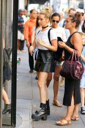 Ashley Tisdale Cute Street Style - NYC, July 2016  