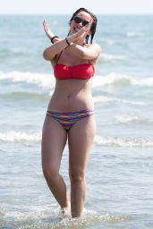 Aurora Ramazotti in a Bikini - Beach at Forte dei Marmi, July 2016