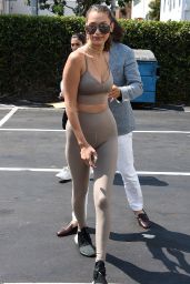 Bella Hadid in Tights - Beverly Hills 7/29/2016 