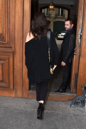 Bella Hadid - Leaving the Four Seasons Hotel in Paris 7/3/2016
