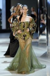 Bella Hadid Walking for Alexandre Vauthier - Paris Fashion Week: Haute Couture in Paris, France 7/5/2016