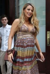 Blake Lively Summer Outfit - NYC 7/13/2016 