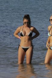 Brooke Vincent & Katie McGlynn Hot in Bikini - Beach in Mallorca, July 2016