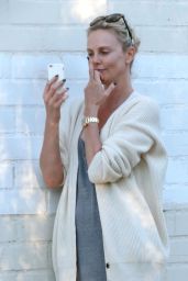 Charlize Theron Street Style - Out in Los Angeles 07/05/2016