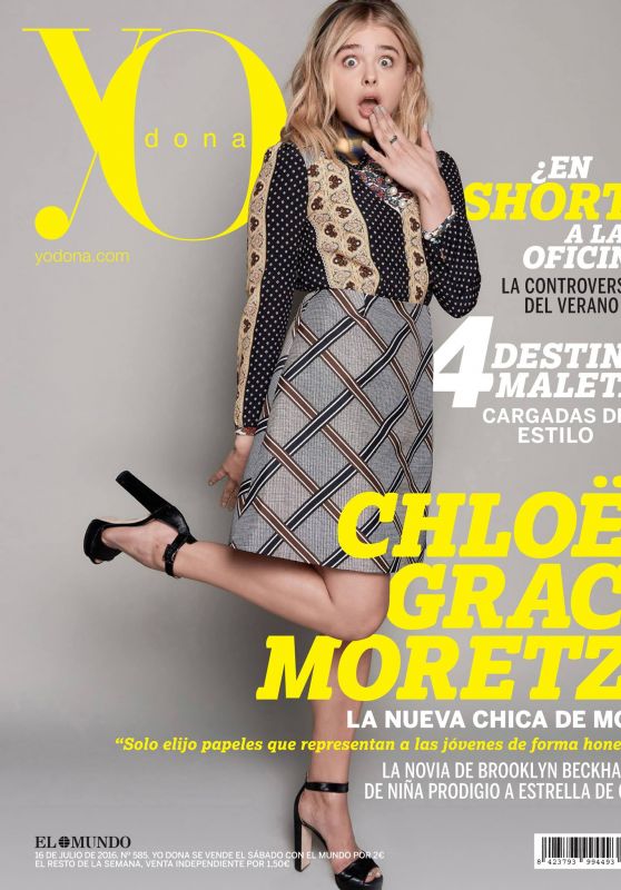 Chloe Moretz - YO DONA Magazine July 2016 Cover