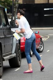 Daisy Lowe in Tight Jeans - Out in London 7/2/2016