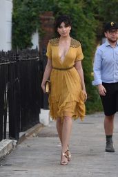 Daisy Lowe - Leaving Her Home Heading to an Event in London 7/20/2016