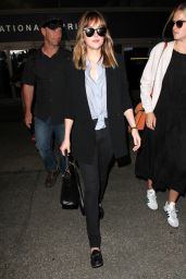 Dakota Johnson at LAX Airport in LA 07/21/2016 