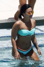 Demi Lovato Bikini Candids - Miami Beach 6/30/2016