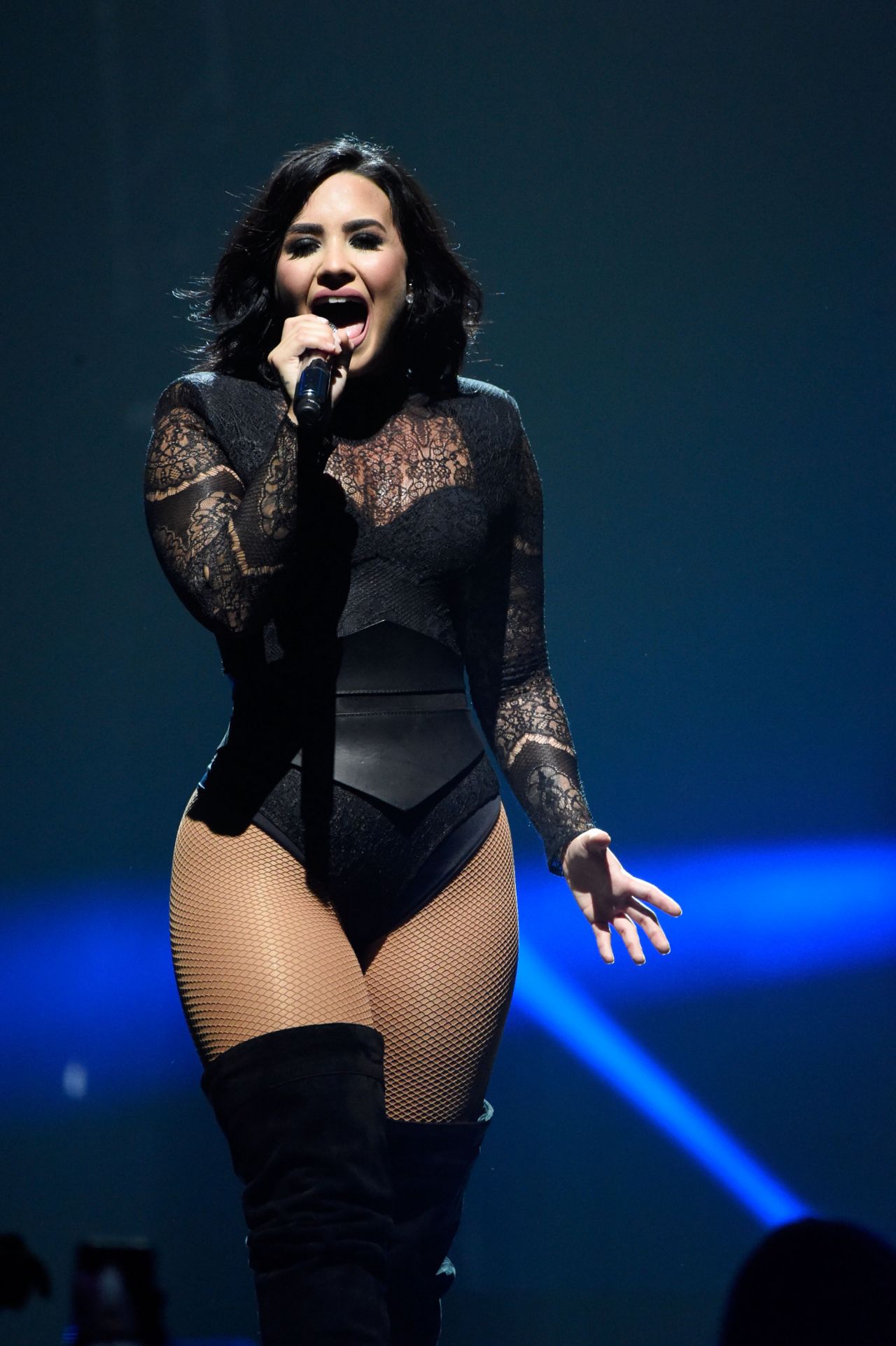 Demi Lovato - Performing at KFC YUM! 