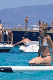 Doutzen Kroes in Bikini - Paddleboarding in Formentera, Spain 7/25/2016