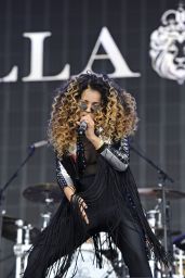 Ella Eyre Performing at British Summertime in Hyde Park in London, July 2016