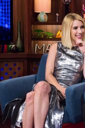 Emma Roberts - Bravo WWHL in New York City, July 2016