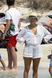 Eva Longoria in a Bikini - Spain, 7/21/2016