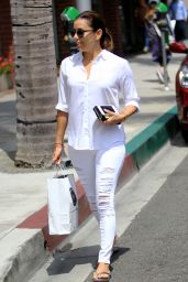 Eva Longoria Inspiring Street Style - Shopping in LA 7/6/2016 