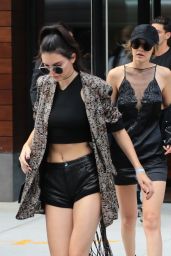 Gigi Hadid and Kendall Jenner - Leaving Gigi