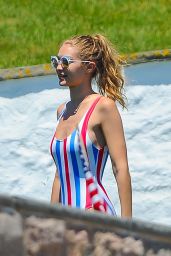 Gigi Hadid in a Swimsuit at Taylor Swift