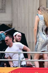 Gigi Hadid - Maybelline Photoshoot Set in New York City 7/18/2016