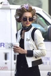 Gigi Hadid Urban Style - New York City 7/12/2016