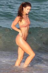 Hannah Stocking Bikini Photoshoot on Miami Beach 7/17/2016 