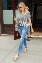 Heidi Klum Casual Style - Out in NYC 7/1/2016 