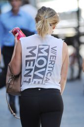 Hilary Duff in Spandex - Going to a Gym in NYC 7/19/2016 