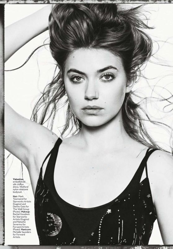 Imogen Poots - InStyle Magazine August 2016 Issue