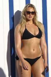 Iskra Lawrence Bikini Photoshoot - Beach in Miami, FL July 2016