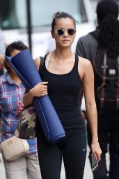 Jamie Chung Leaving Yoga Class in NYC 7/13/2016
