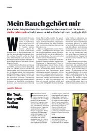 Jennifer Aniston - News Magazine Germany July 2016 Issue