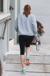 Jennifer Garner in Black Leggings - Out in Beverly Hills, 7/9/2016