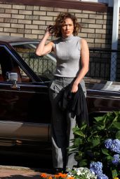 Jennifer Lopez - On the Set of 