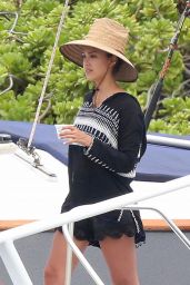 Jessica Alba Wearing a Bikini in Hawaii, July 2016